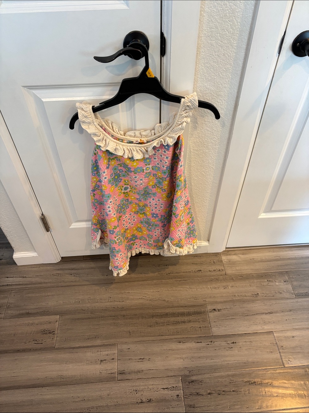 Vintage Princess Kaiulani Hawaiian  Ruffled Floral dress
